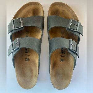 Birkenstock Men's Arizona Dark Grey Size 43/10.5
